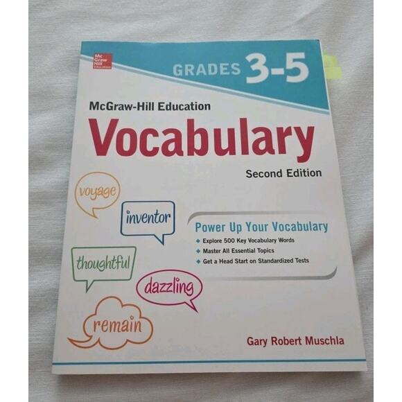 Lot Of Vocabulary Books Homeschool 3rd - 6th Grade Tutoring Book Lot TCR McGraw - Picture 8 of 9